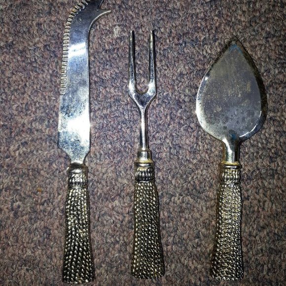 Vintage set for cheese - Picture 1 of 3